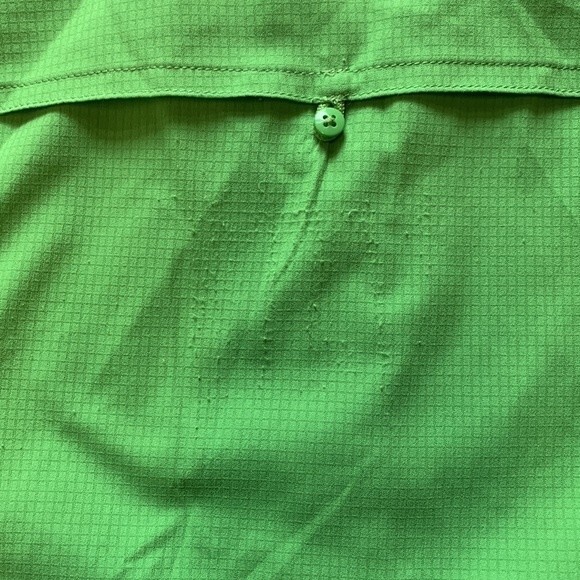 Magellan Sportswear | Green Outdoor Fishing Sleeveless Vented Zip Pockets Top S - Picture 7 of 7